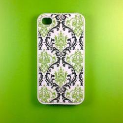 Iphone 4 Case - GreenDay Damask Iphone 4s Case, Iphone Case, Iphone 4 Cover