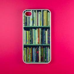 Bookshelf Iphone 4 Case - Bookshelf Iphone 4s Case, Iphone Case, Iphone 4 Cover
